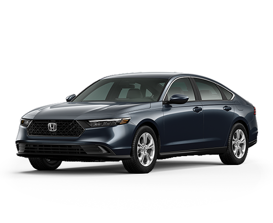 2026 Honda Accord LX in Meteorite Gray Metallic — front three-quarter view